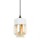 Molina, nowoczesna lampa wisząca, czarna, E27, MDM-2377/1 W+AMB